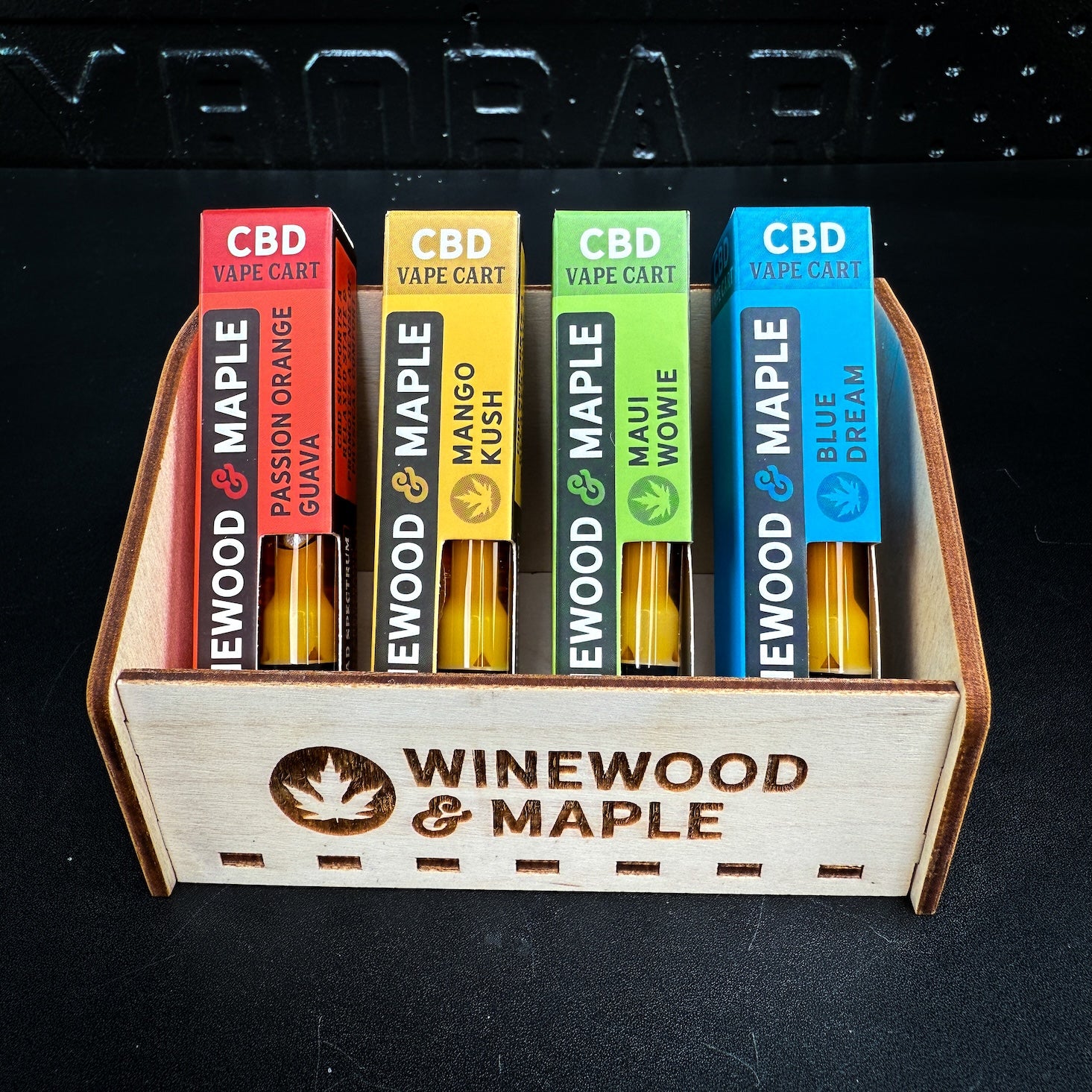 CBD Vape Cartridge | Winewood & Maple